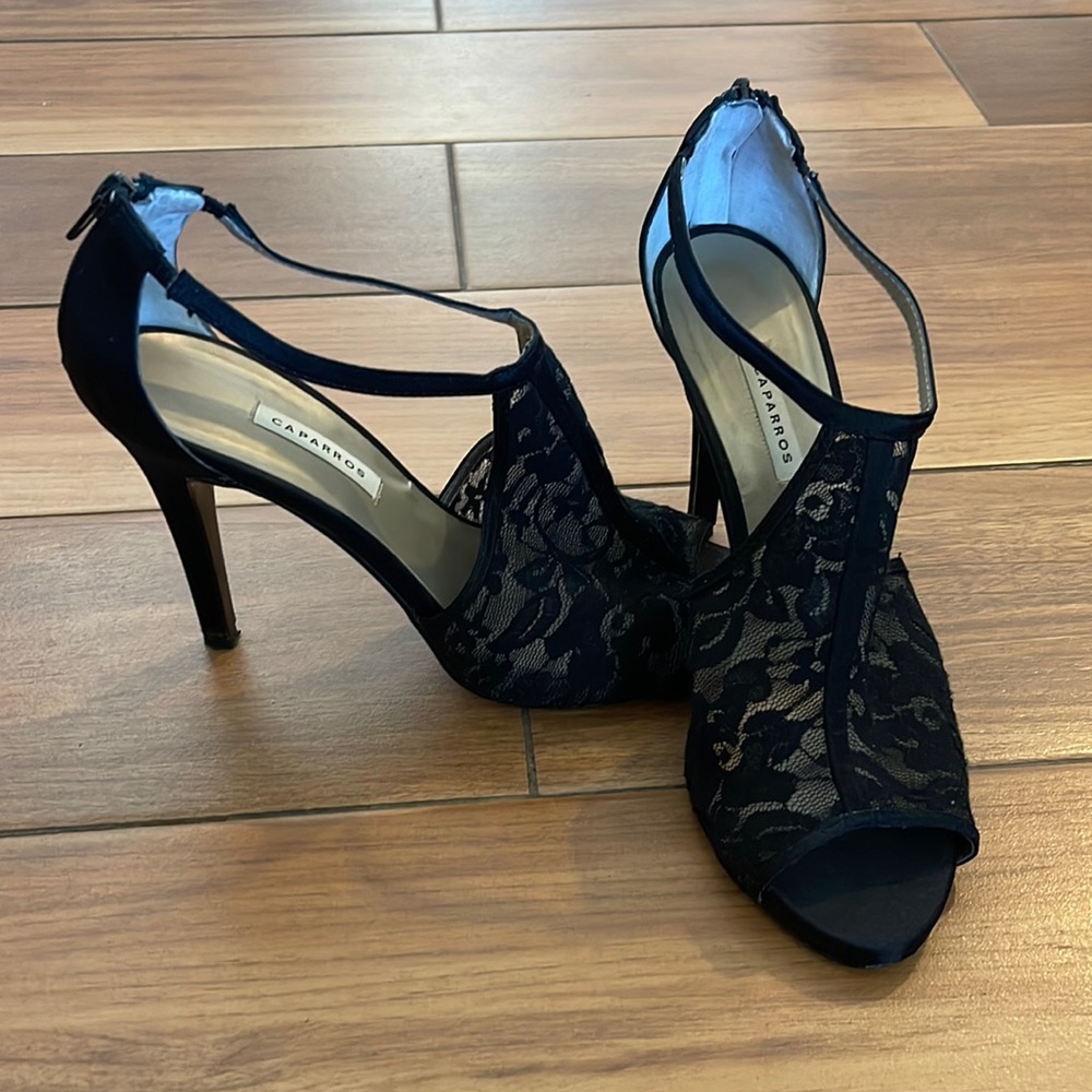 Lace Caparros Heels